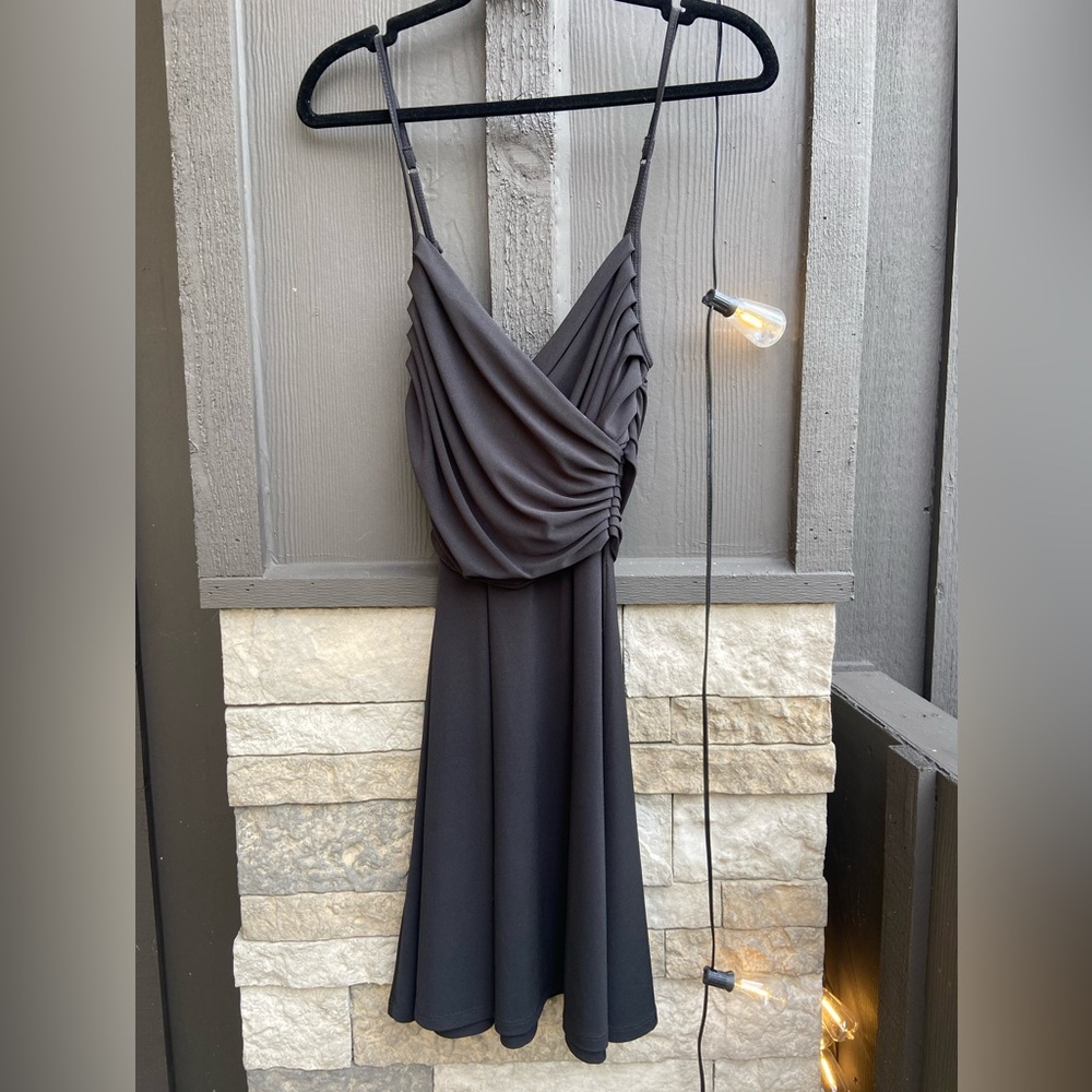 Express Black Strapless Women's Mini Dress Extra Small